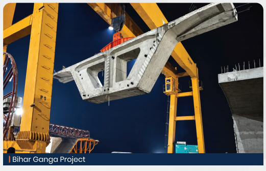 Bihar Ganga segmental formwork project